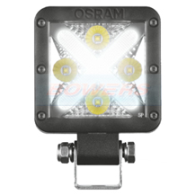 OSRAM LEDriving Cube MX85-WD LED Work Light Lamp With White "X" Front Side Light